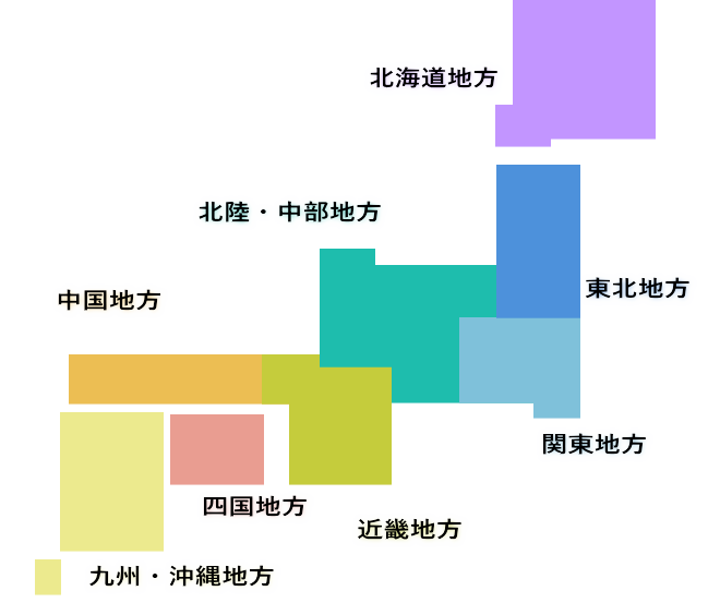 日本地図